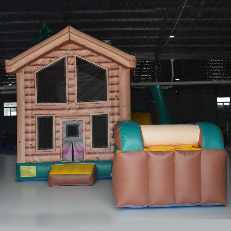 bigfoot cabin house bouncer wet dry combo