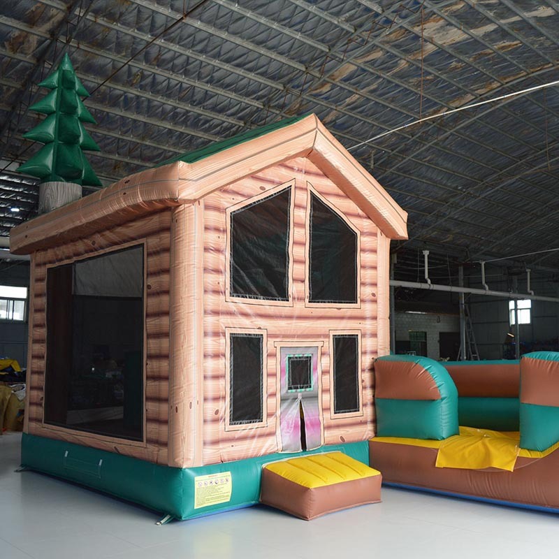 bigfoot cabin house bouncer wet dry combo