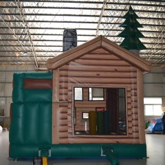 bigfoot cabin house bouncer wet dry combo
