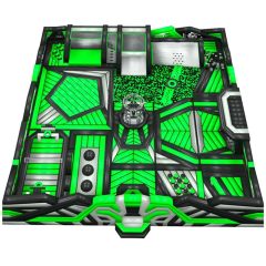 100ft Green Black Bounce Park
