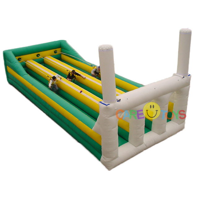 Rugby Theme Bungee Run (3 Lane)