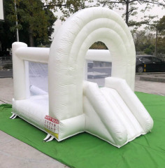 mini toddler white bouncer