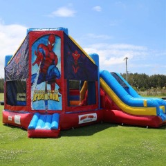 Spiderman Jumping Castle w/ Slide