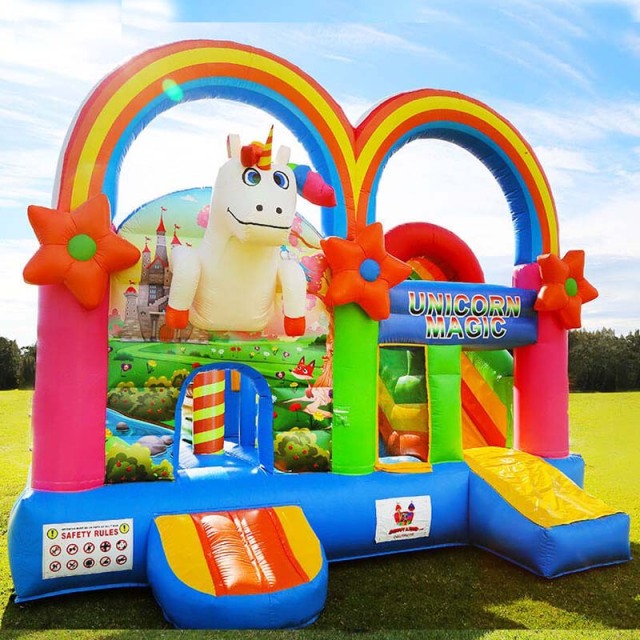 15ft Rainbow Unicorn Combo
