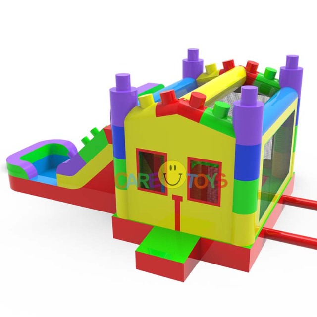 Dual Lane Lego Block Water Combo