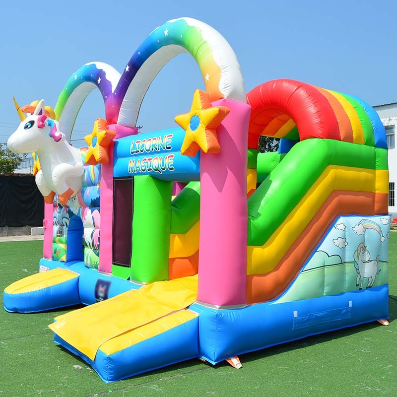 13ft Small Rainbow Unicorn