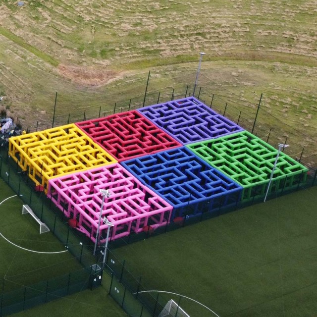 Custom 200ft Giant Labyrinth Maze