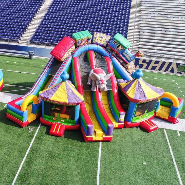 Circus City Slide with Bouncers