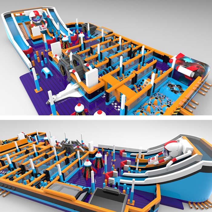 Space Rocket Theme large Indoor Game Park
