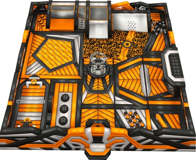 100ft Orange Black Park