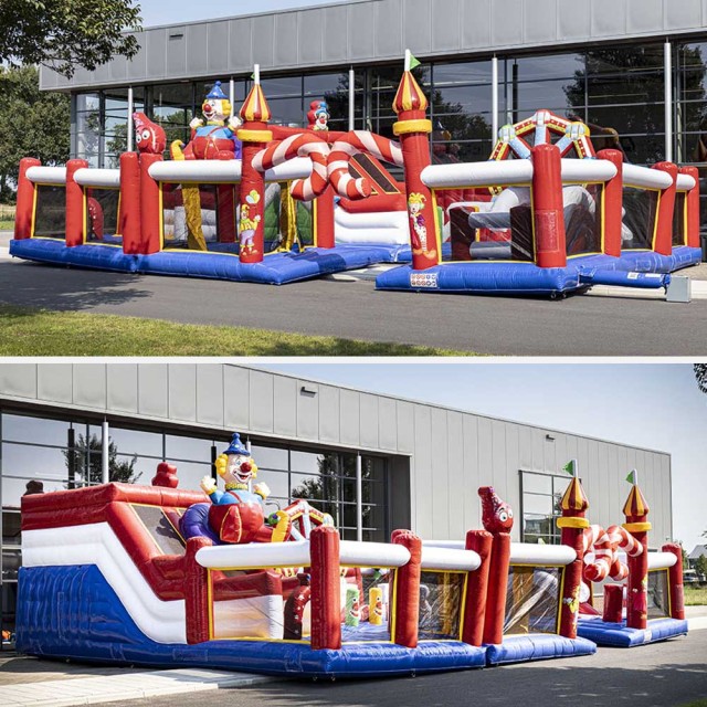 Circus Carnival Inflatable Bounce World