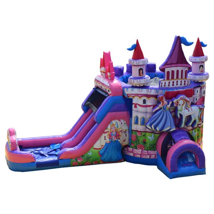 Princess Castle Double Slide Combo