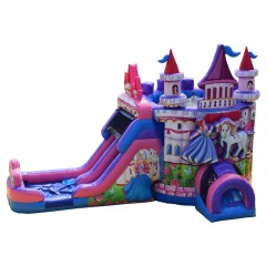 Princess Castle Double Slide Combo
