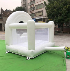 mini toddler white bouncer