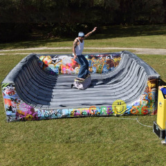 Customized Snowboard & surf simulator