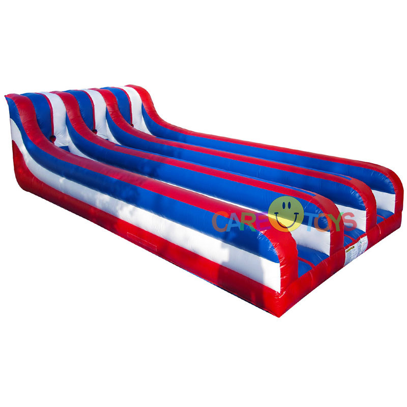 3 lane bungee run