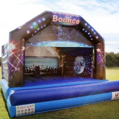 Large Adult Disco Bouncy Castle