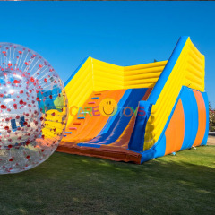 Zorb Ball Ramp Slide