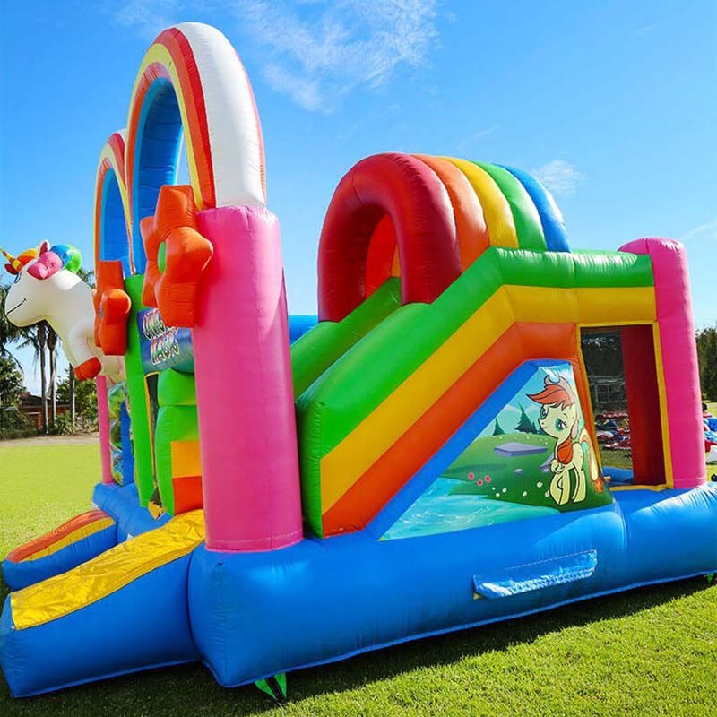 15ft Rainbow Unicorn Combo