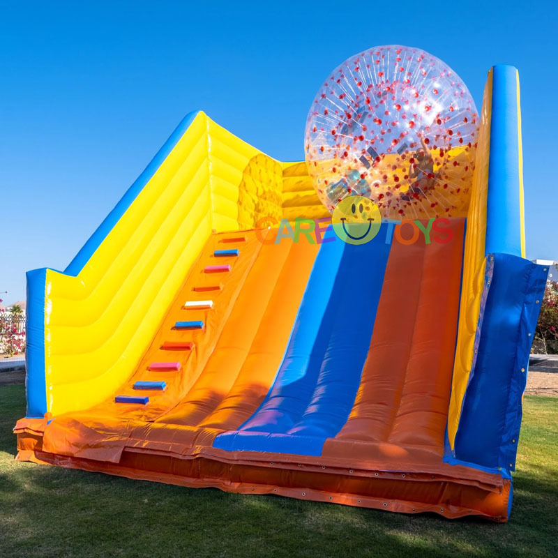 Zorb Ball Ramp Slide