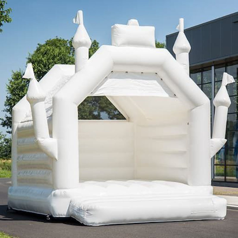 White Inflatable Castle