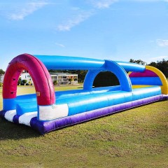 Dual Lane Slip N Waterslide