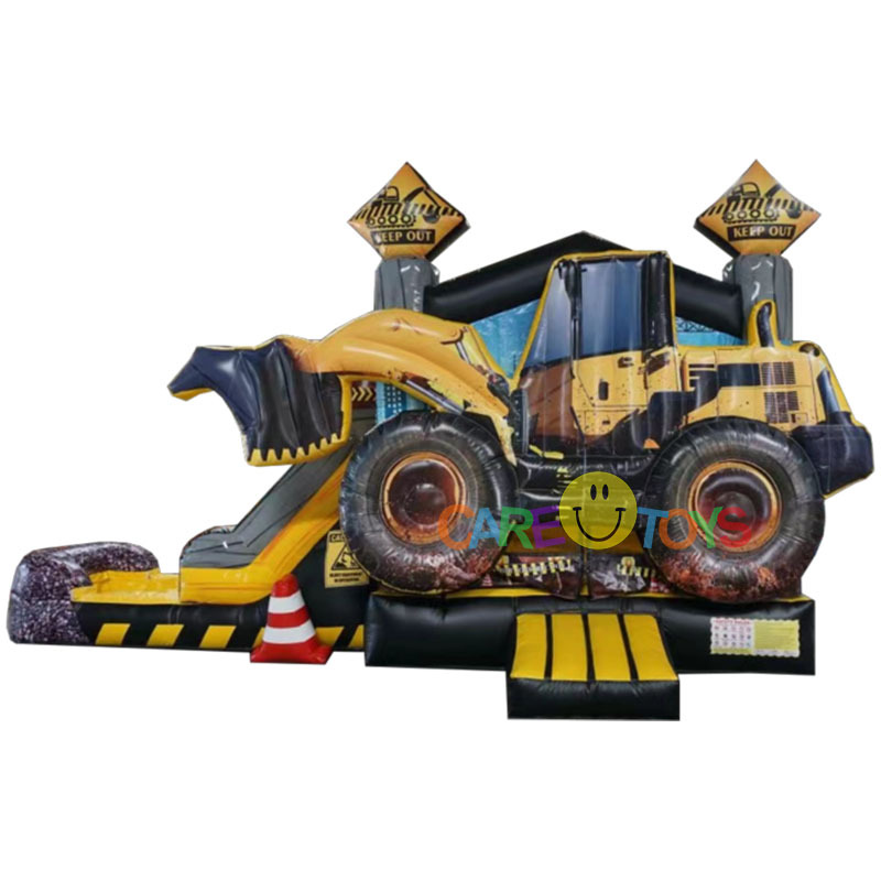 Construction Zone Forklift Loader