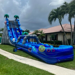 30ft Malibu Splash Water Slide