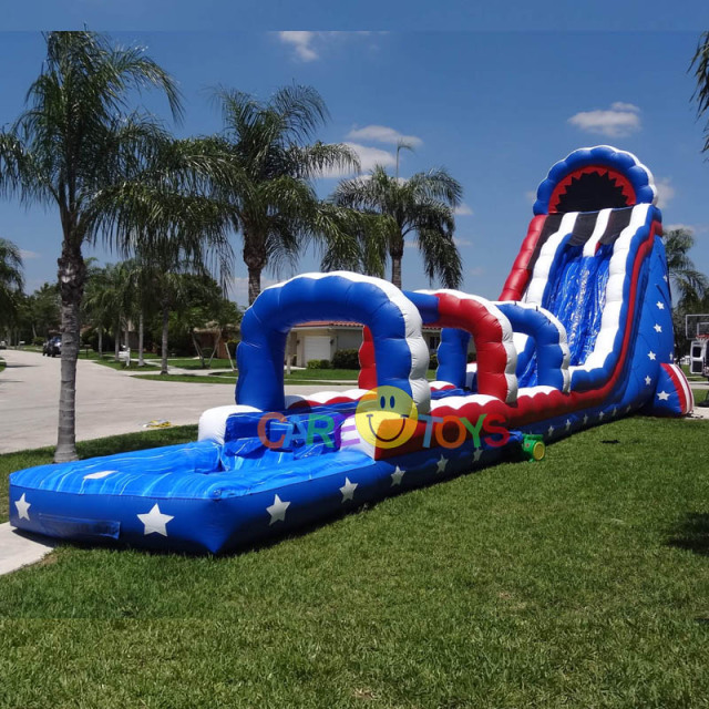 22ft All American Large Waterslide (USA flag)