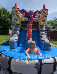 Knight & Dragon Castle Bounce Water Combo