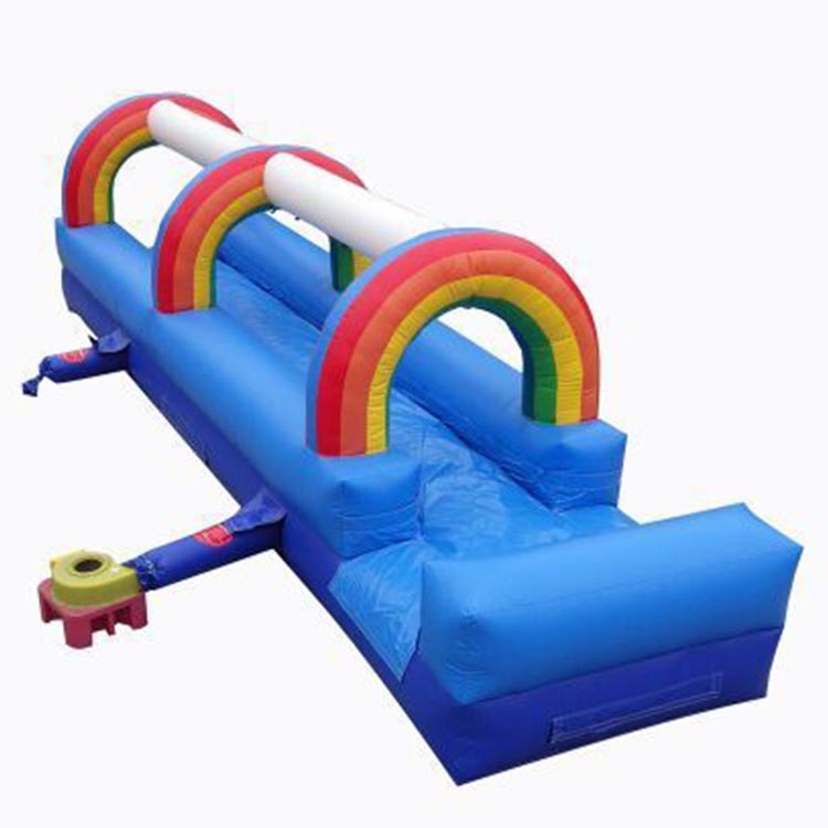 25ft Rainbow Slip N Water Slide