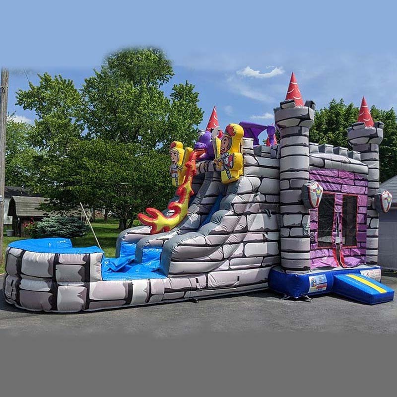 Knight & Dragon Castle Bounce Water Combo