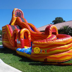 18ft Fire Island Curve Slide