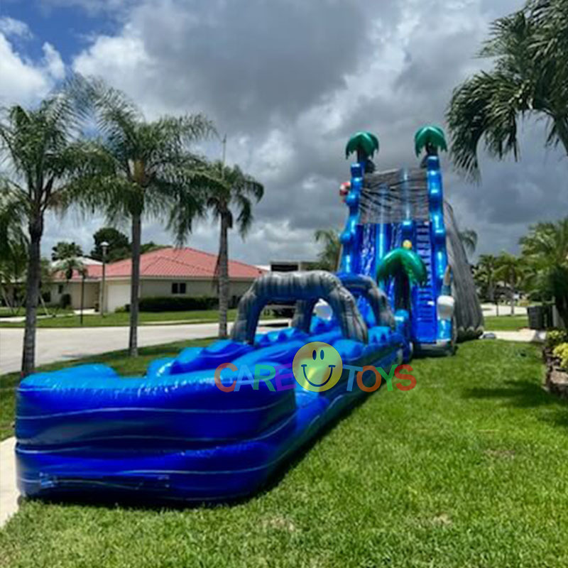 30ft Malibu Splash Water Slide