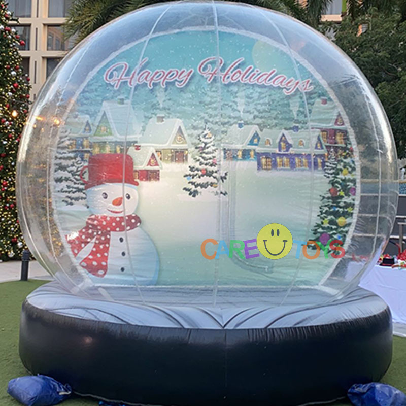 Giant Inflatable Snow Globe Ball