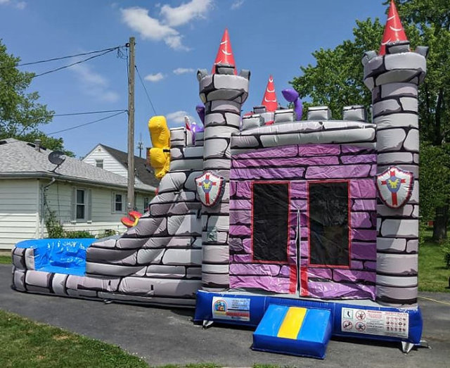 Knight & Dragon Castle Bounce Water Combo