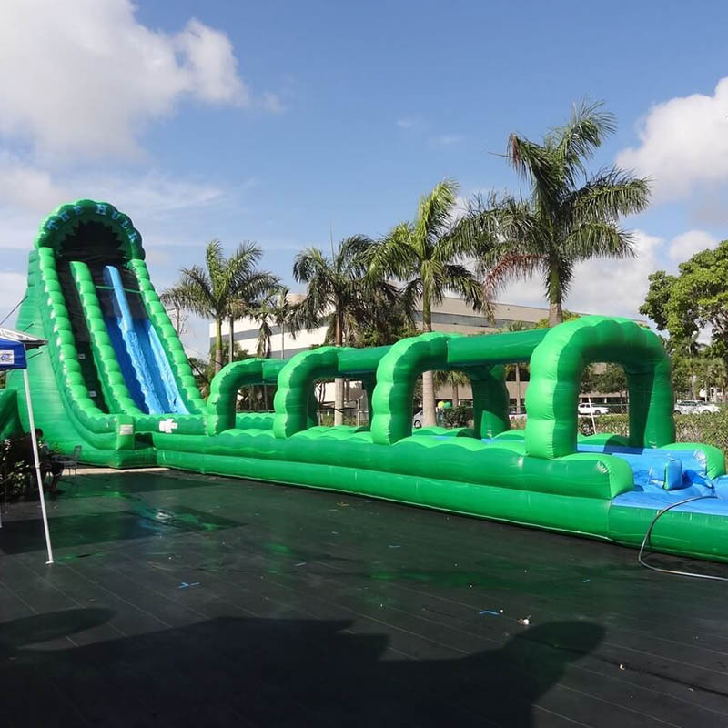 35ft Giant Green The Hulk Waterslide