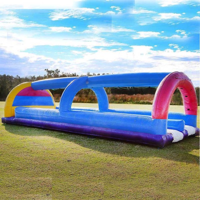 Dual Lane Slip N Waterslide