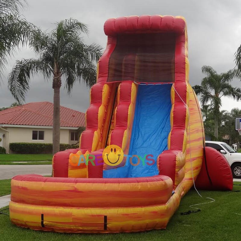 20ft Firestorm Lava Waterslide