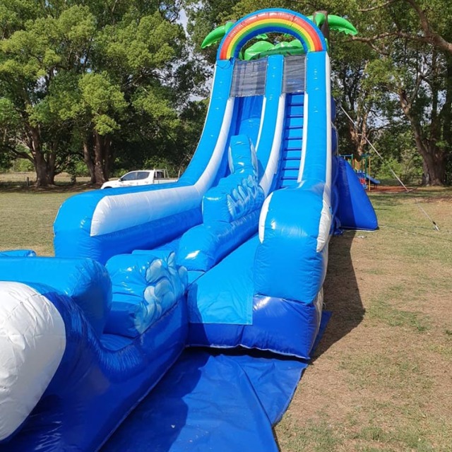22ft Tropical Rainbow Wave Waterslide