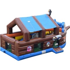 Noah's Ark Inflatable Boat Jumper