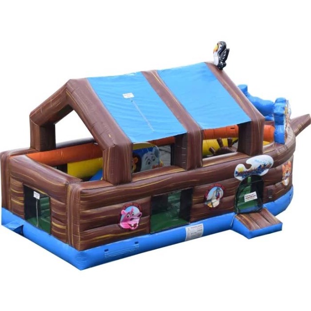 Noah's Ark Inflatable Boat Jumper