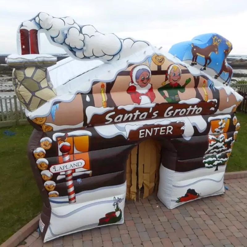 Mini Inflatable Santa Grotto