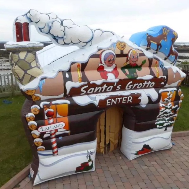 Mini Inflatable Santa Grotto