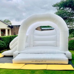 White Arch Castle With Slide