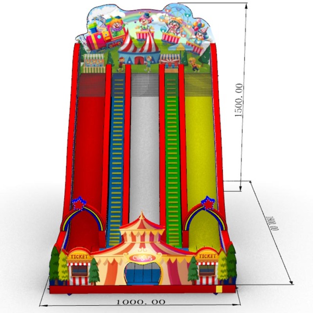 49ft Giant Circus Carnival Slide
