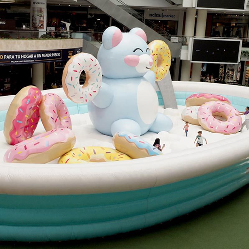 Giant Cereal Bowl Bounce World