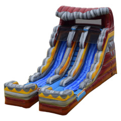 16ft Volcano Dual lane slide