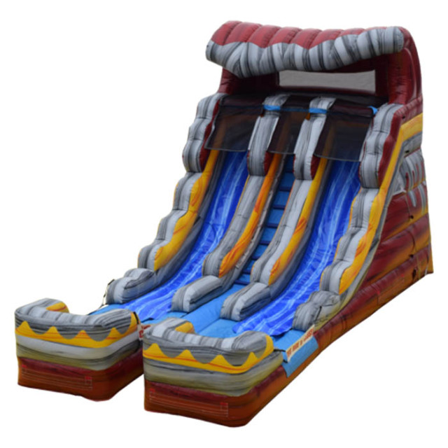 16ft Volcano Dual lane slide
