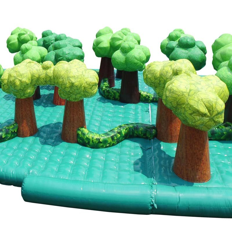 Giant Inflatable Forest Jumping Bounce Pad